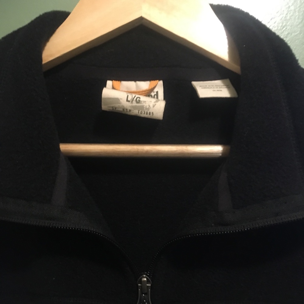 Men’s Zip Up Light Weight Timberland Jacket Large - Picture 2 of 8